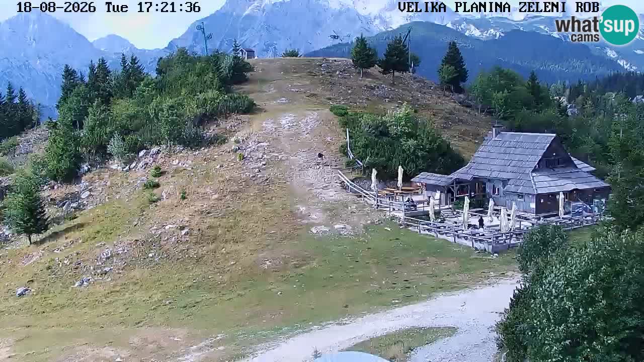 Zeleni Rob – Webcam live | Velika Planina