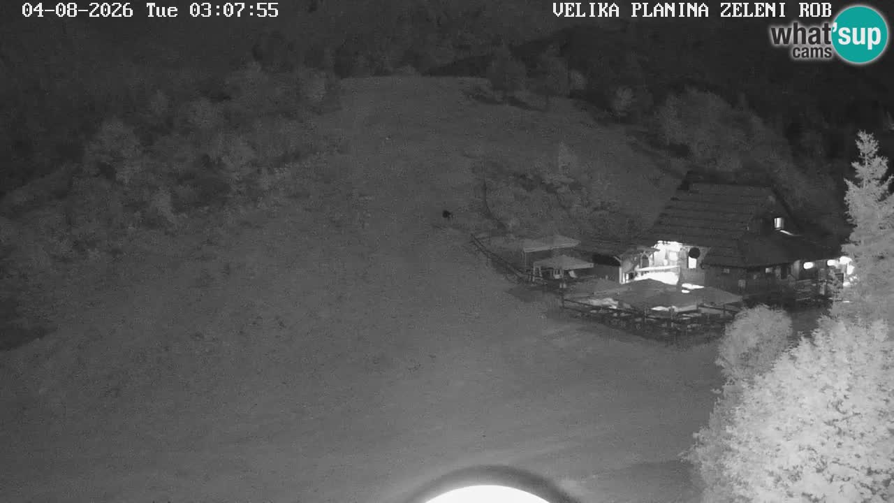 Zeleni Rob – Webcam live | Velika Planina