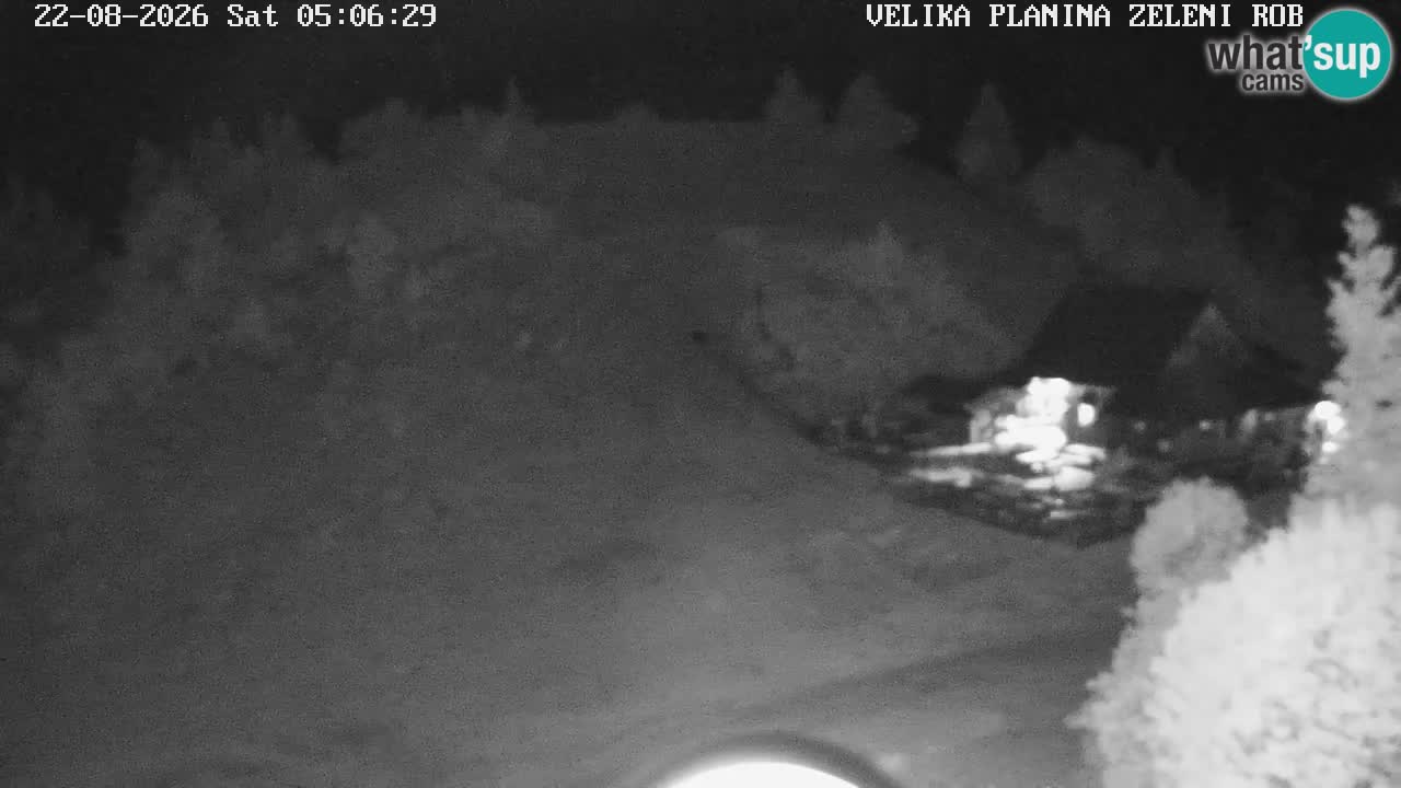 Zeleni Rob | Webcam live Velika Planina