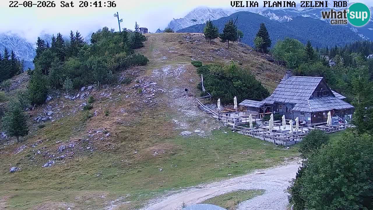 Zeleni Rob – Webcam live | Velika Planina