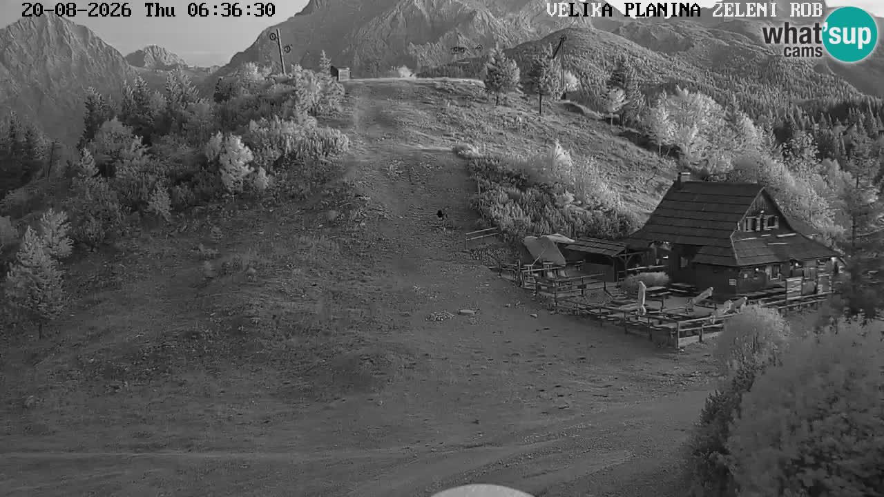 Zeleni Rob – Webcam live | Velika Planina