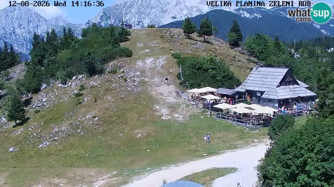 Zeleni Rob – Webcam live | Velika Planina