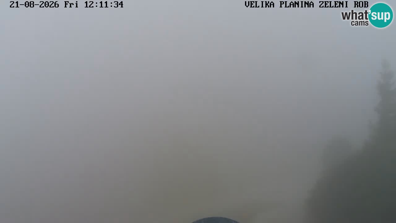 Zeleni Rob – Webcam live | Velika Planina