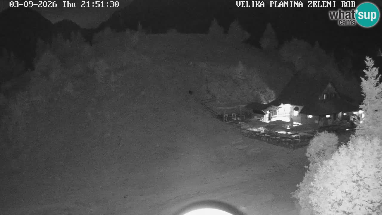 Zeleni Rob – Webcam live | Velika Planina