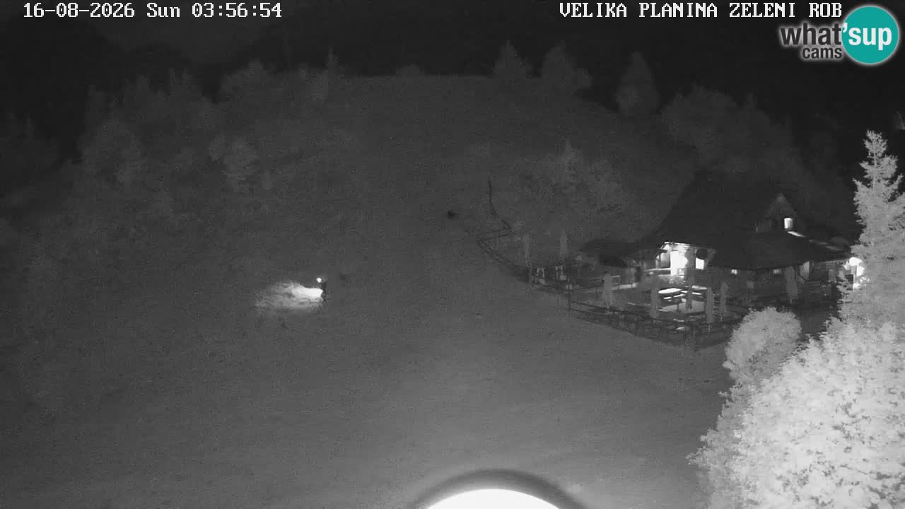 Zeleni Rob | Webcam live Velika Planina