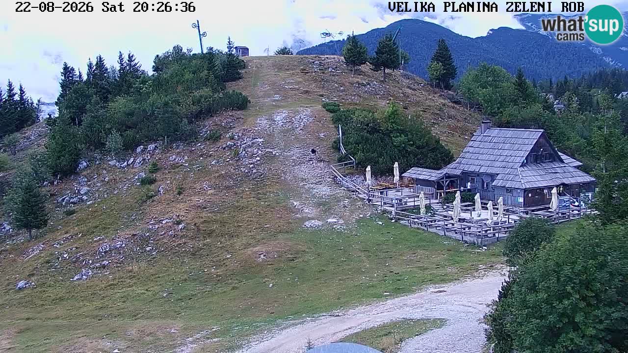 Zeleni Rob – Webcam live | Velika Planina