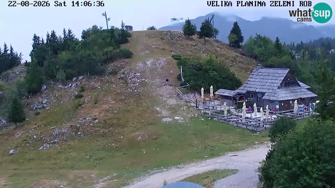 Zeleni Rob – Webcam live | Velika Planina
