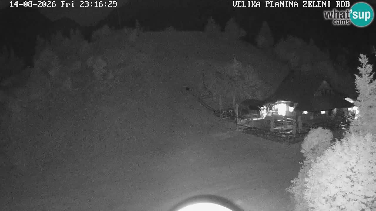 Zeleni Rob – Webcam live | Velika Planina