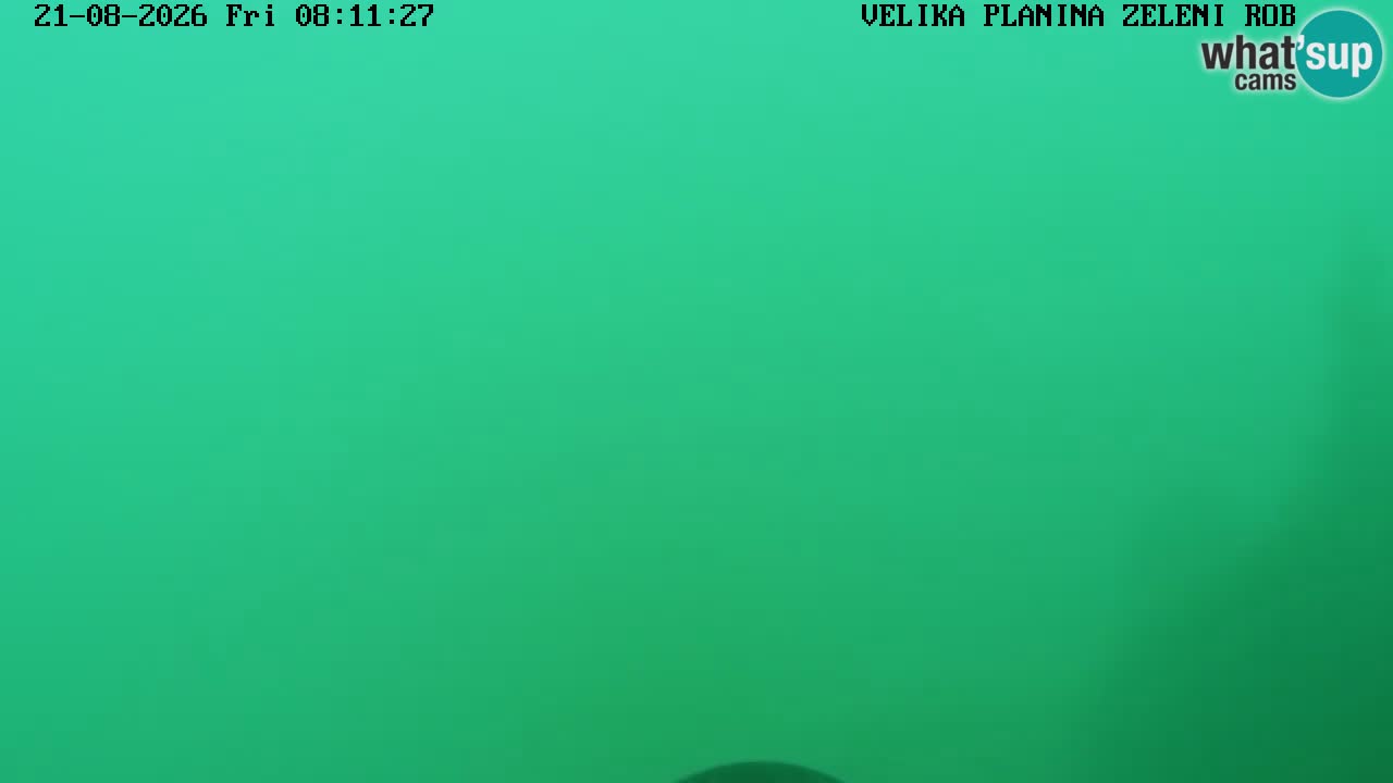 Zeleni Rob | Webcam live Velika Planina