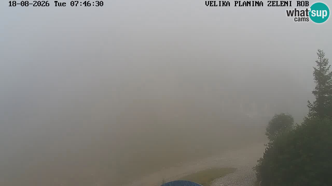 Zeleni Rob – Webcam live | Velika Planina