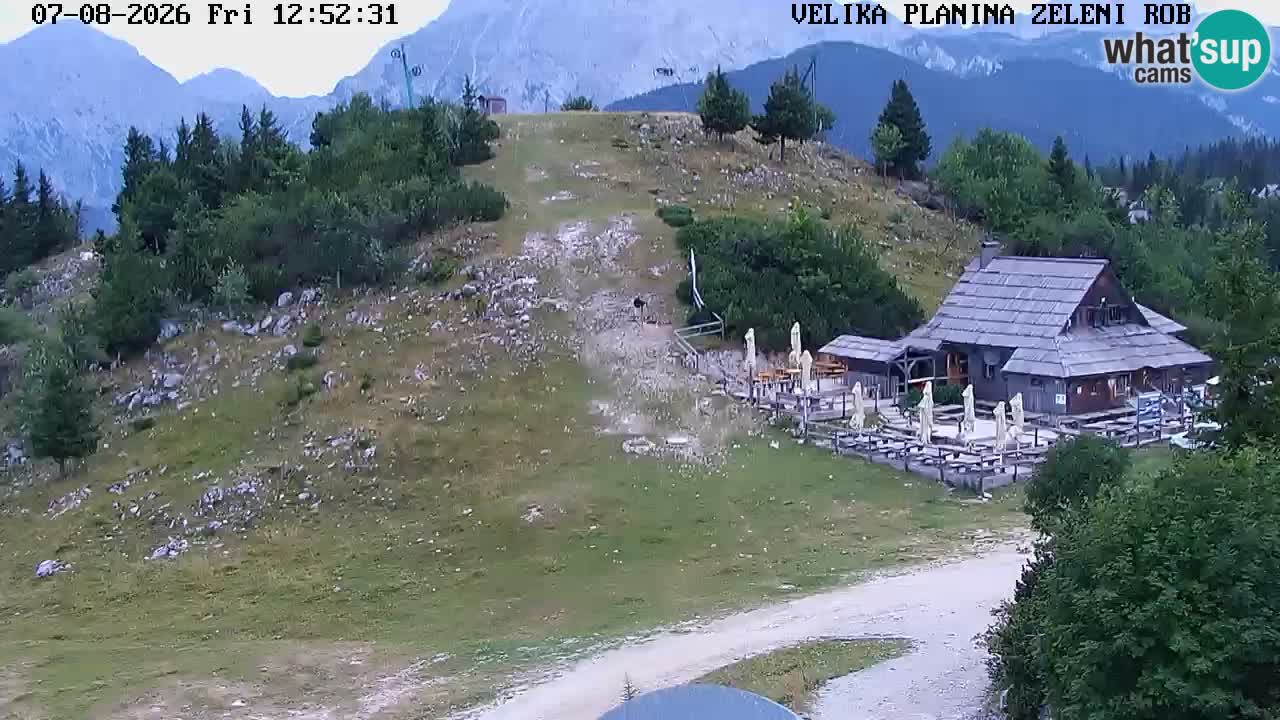 Zeleni Rob – Webcam live | Velika Planina