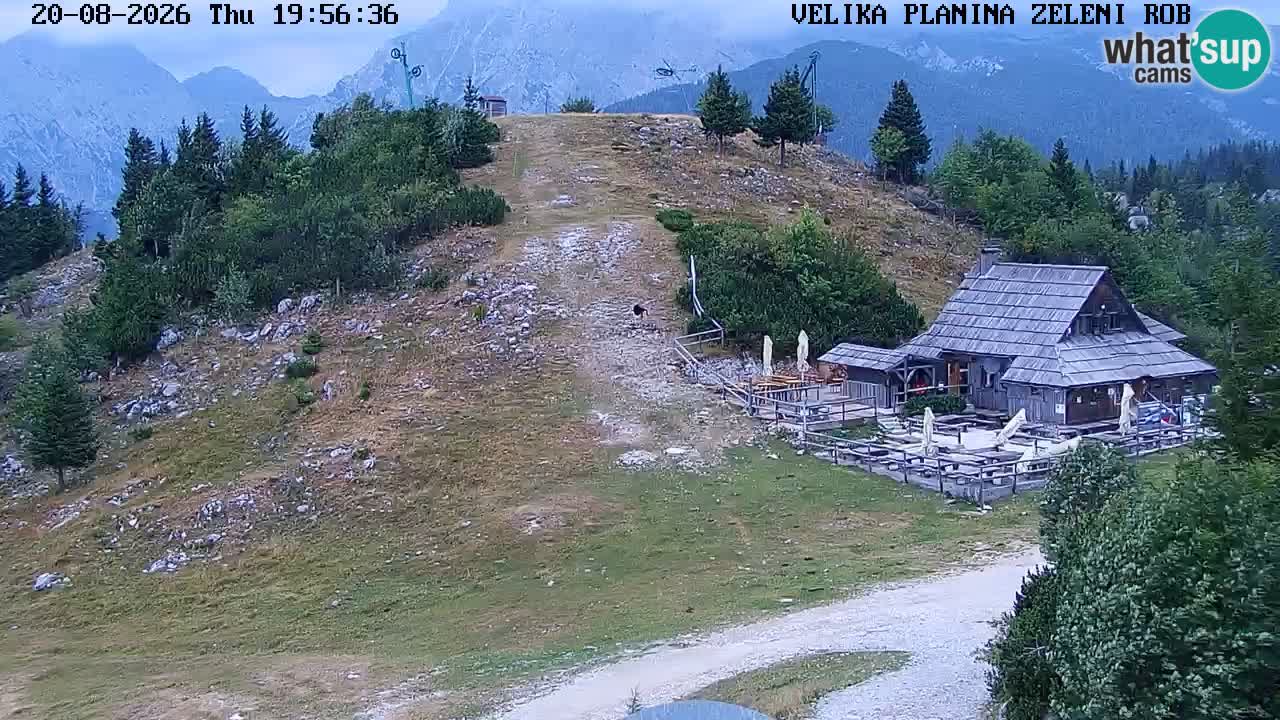 Zeleni Rob | Webcam live Velika Planina