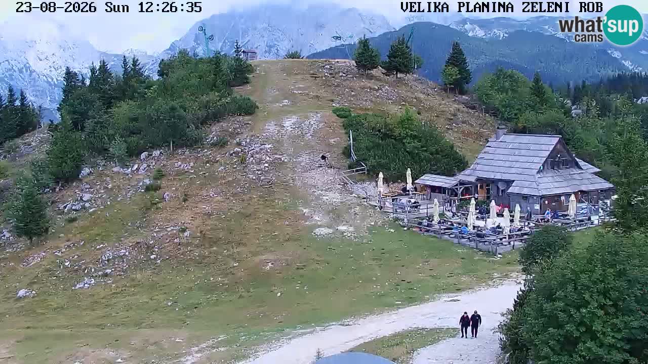 Zeleni Rob – Webcam live | Velika Planina