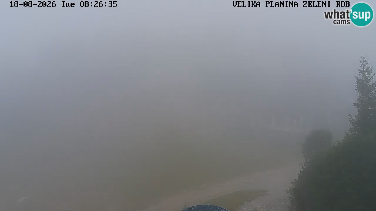 Zeleni Rob – Webcam live | Velika Planina