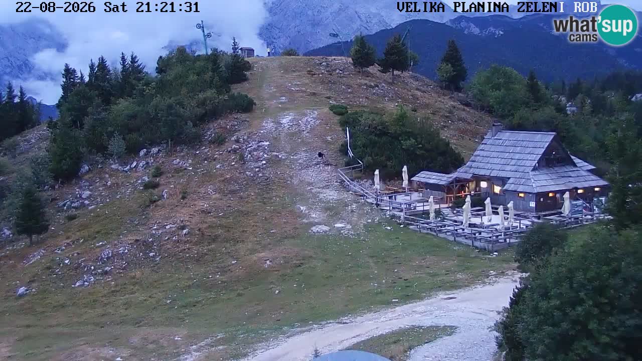 Zeleni Rob – Webcam live | Velika Planina