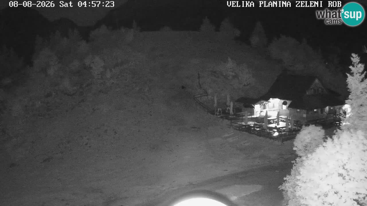 Zeleni Rob – Webcam live | Velika Planina