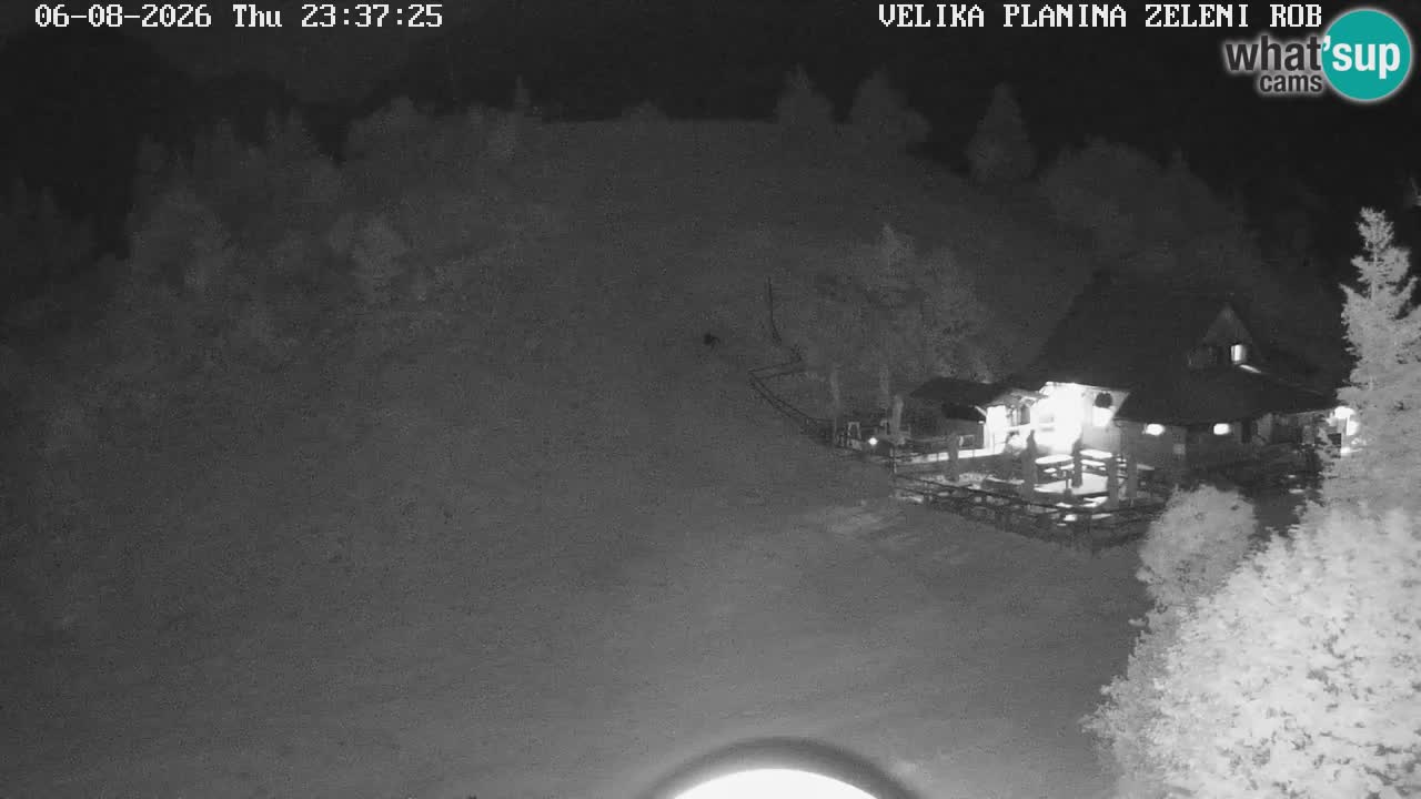 Zeleni Rob – Webcam live | Velika Planina