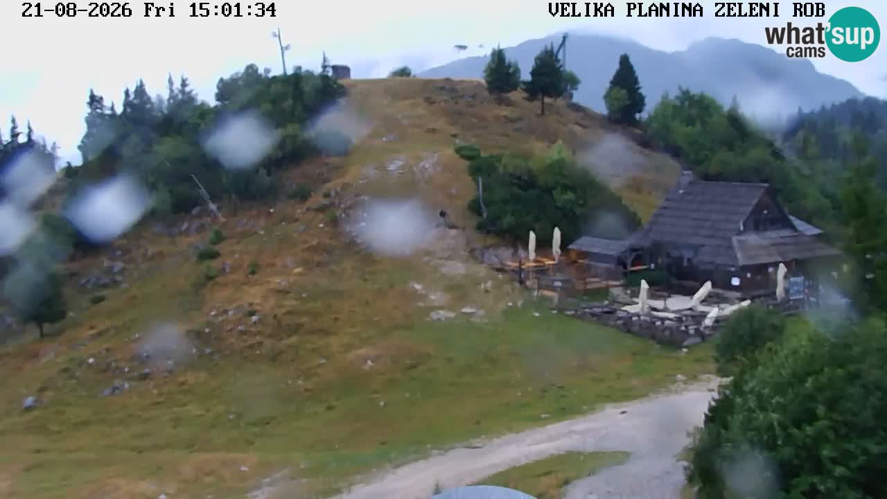Zeleni Rob – Webcam live | Velika Planina