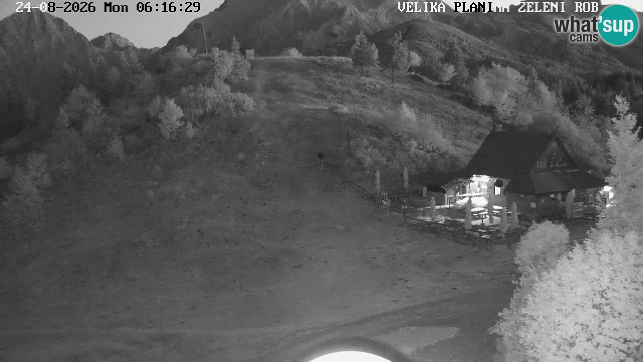 Zeleni Rob – Webcam live | Velika Planina