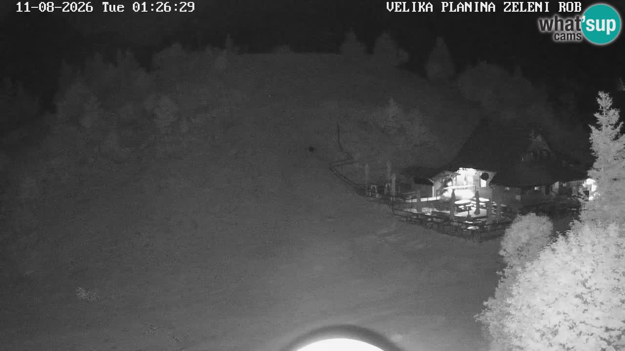 Zeleni Rob | Webcam live Velika Planina