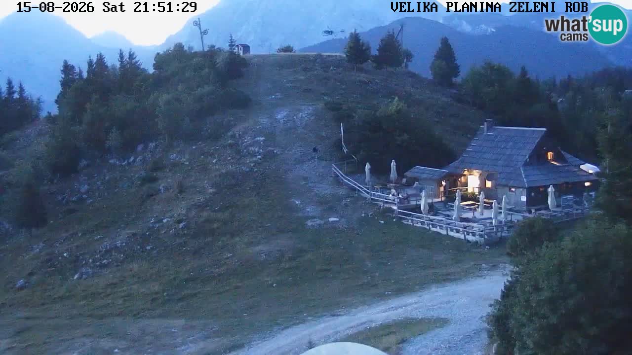 Zeleni Rob – Webcam live | Velika Planina