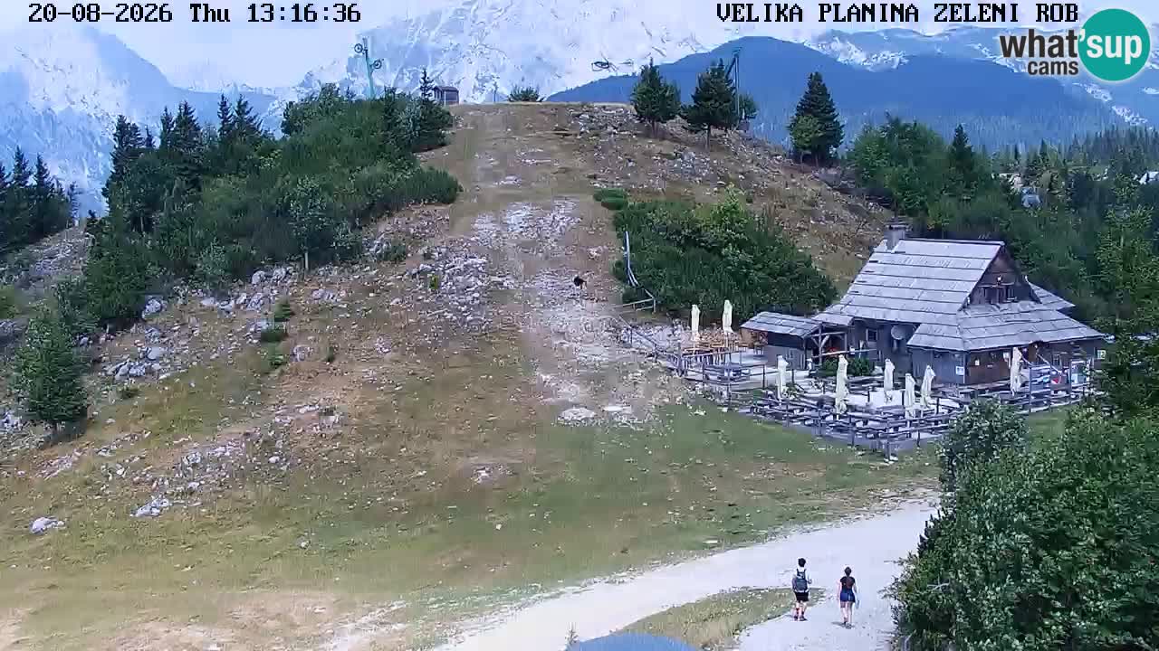 Zeleni Rob – Webcam live | Velika Planina