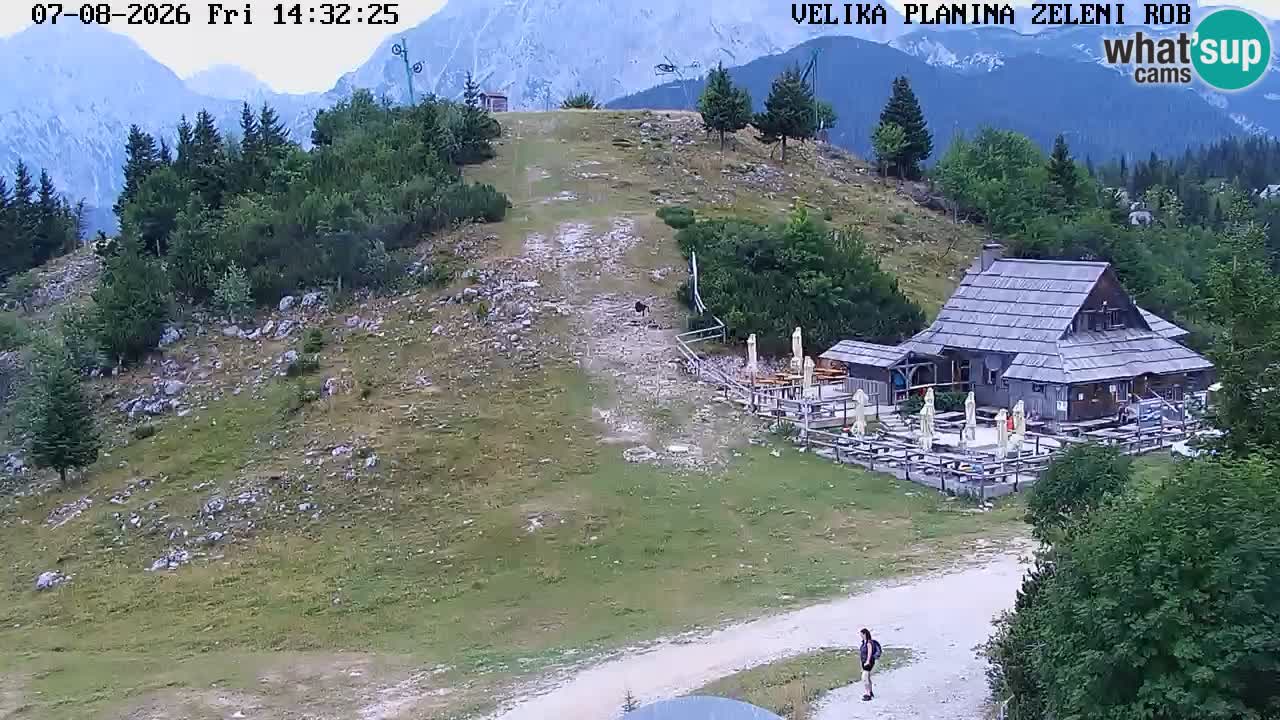 Zeleni Rob | Webcam live Velika Planina