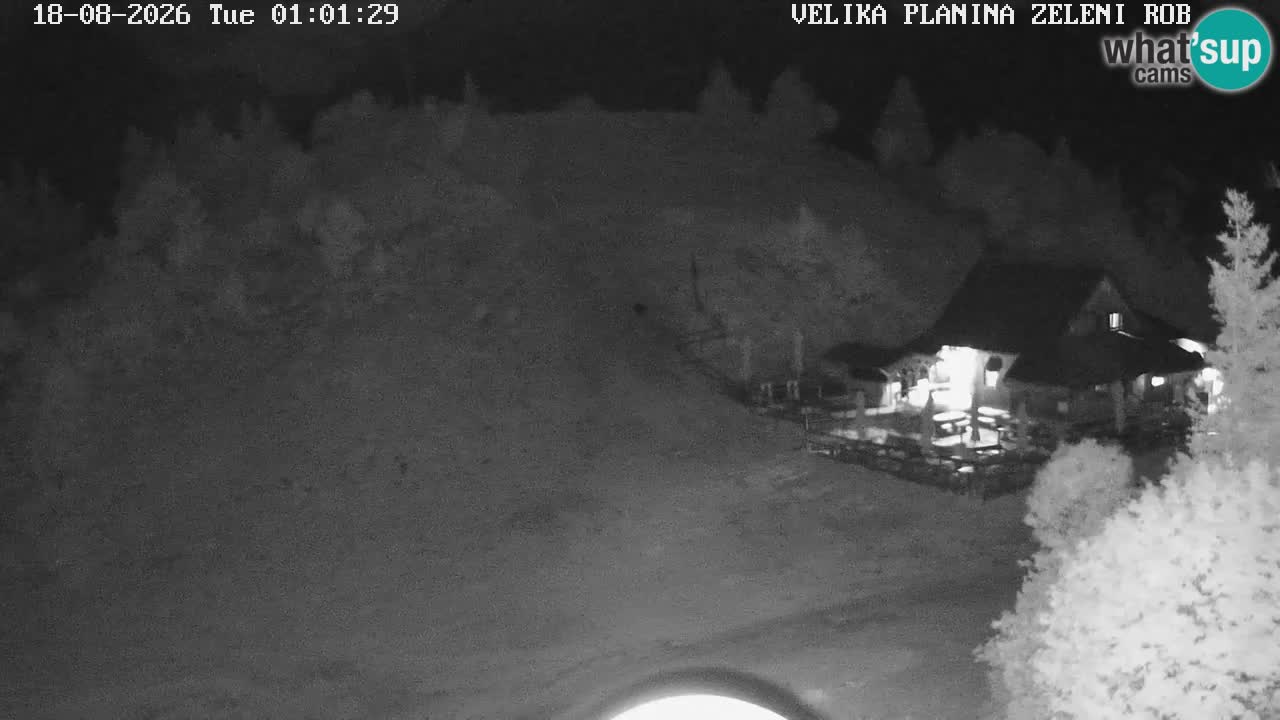 Zeleni Rob – Webcam live | Velika Planina