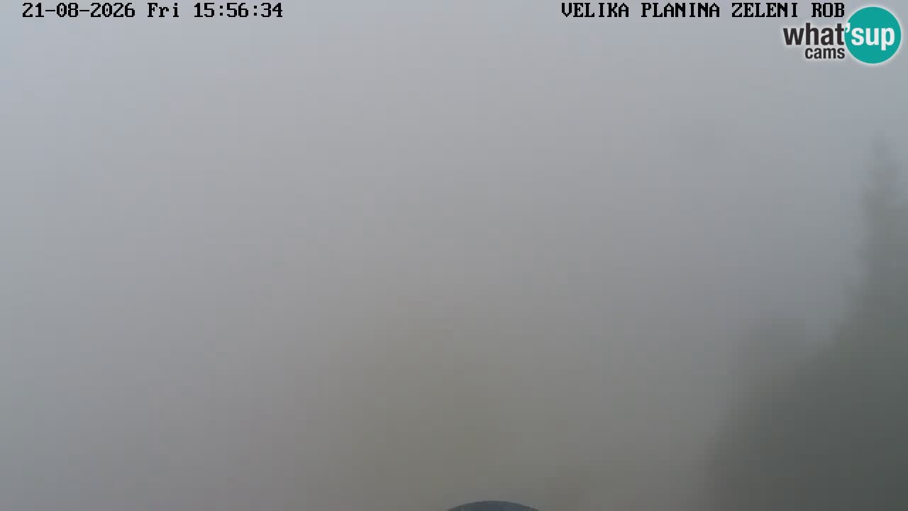 Zeleni Rob – Webcam live | Velika Planina