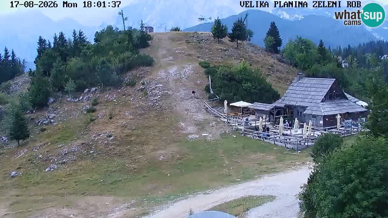 Zeleni Rob – Webcam live | Velika Planina