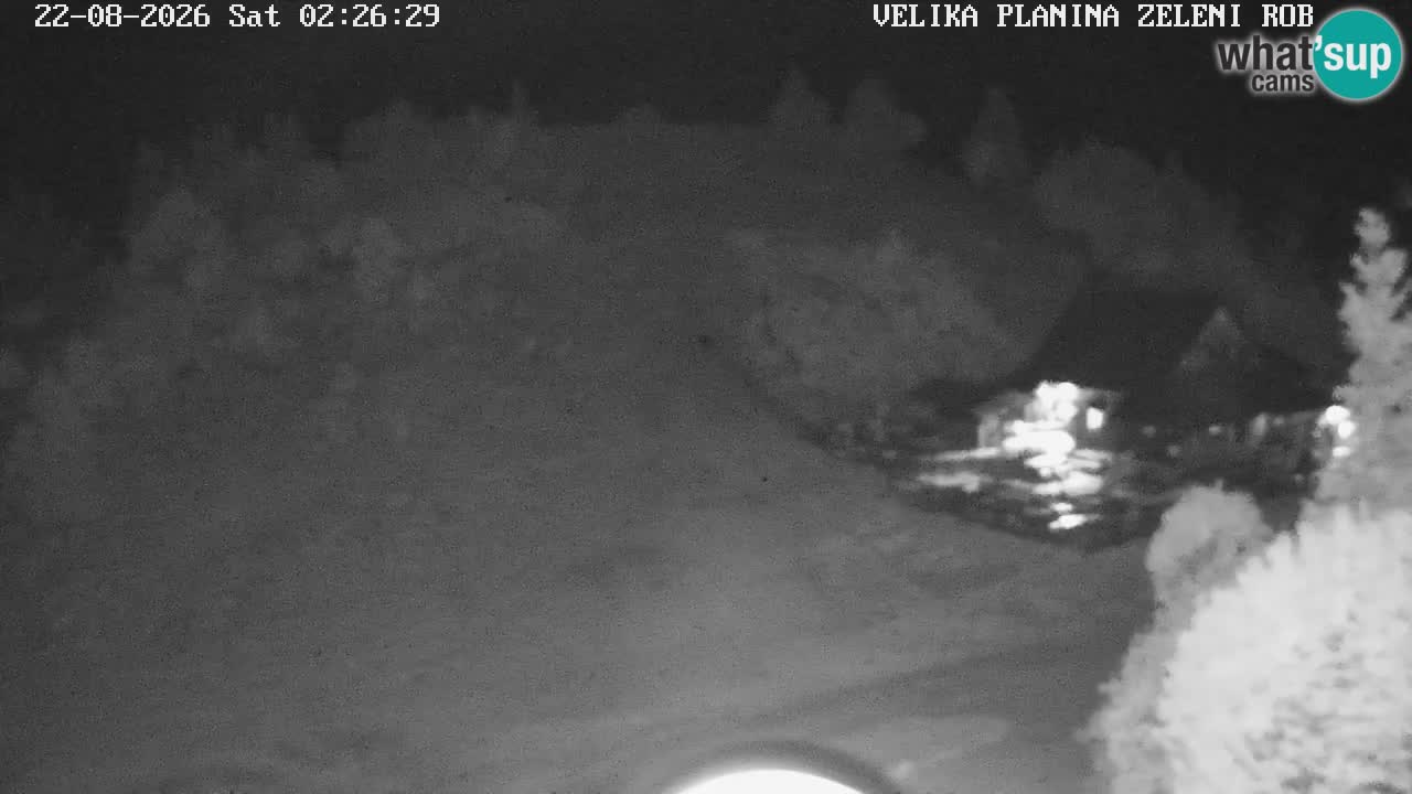 Zeleni Rob – Webcam live | Velika Planina