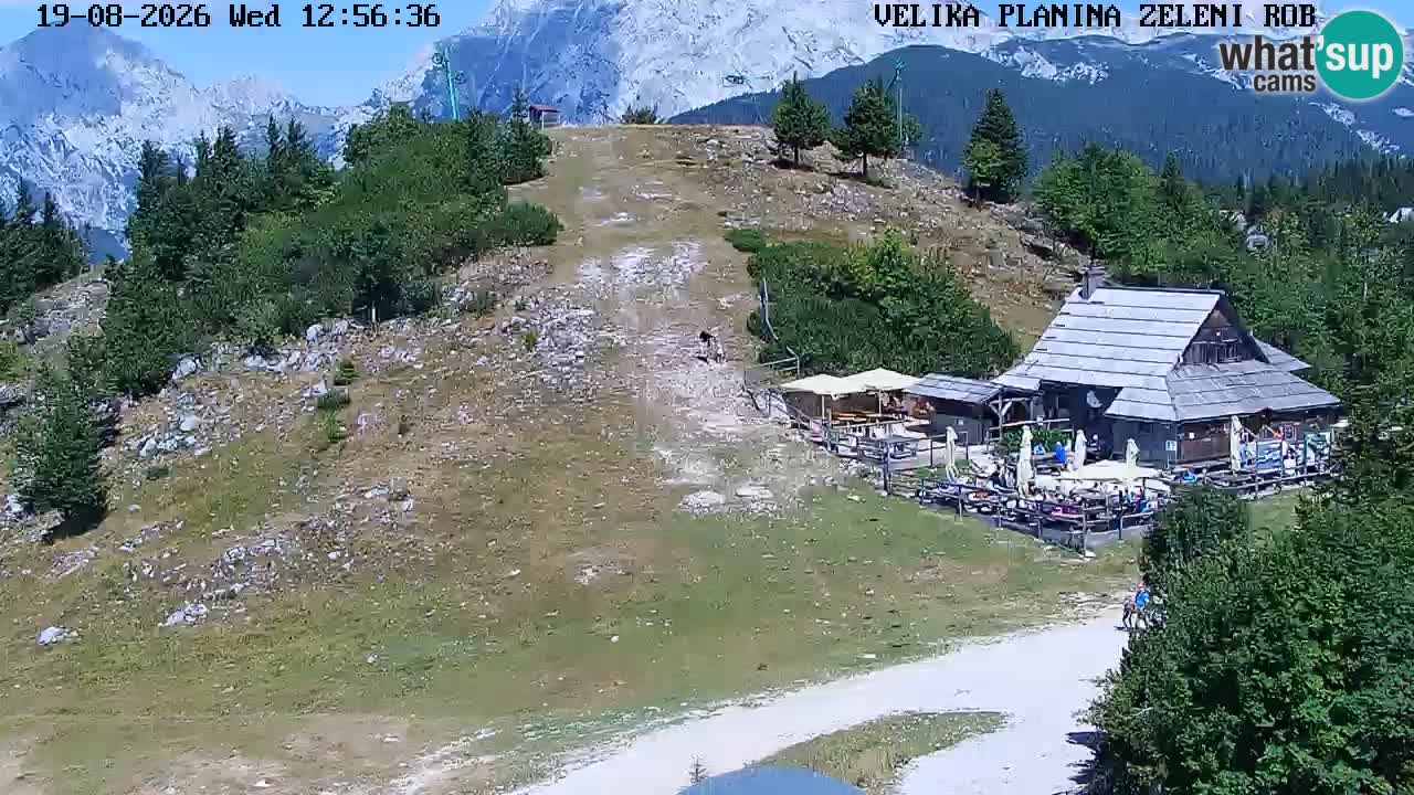 Zeleni Rob – Webcam live | Velika Planina