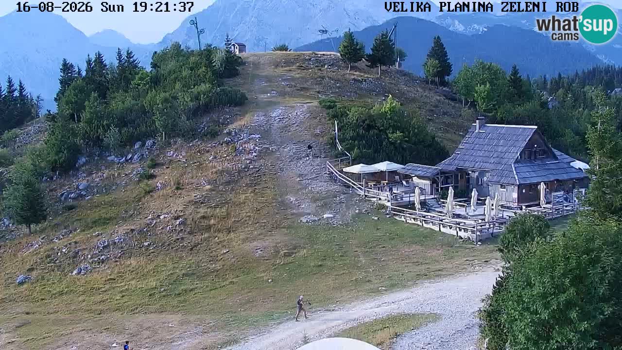 Zeleni Rob – Webcam live | Velika Planina