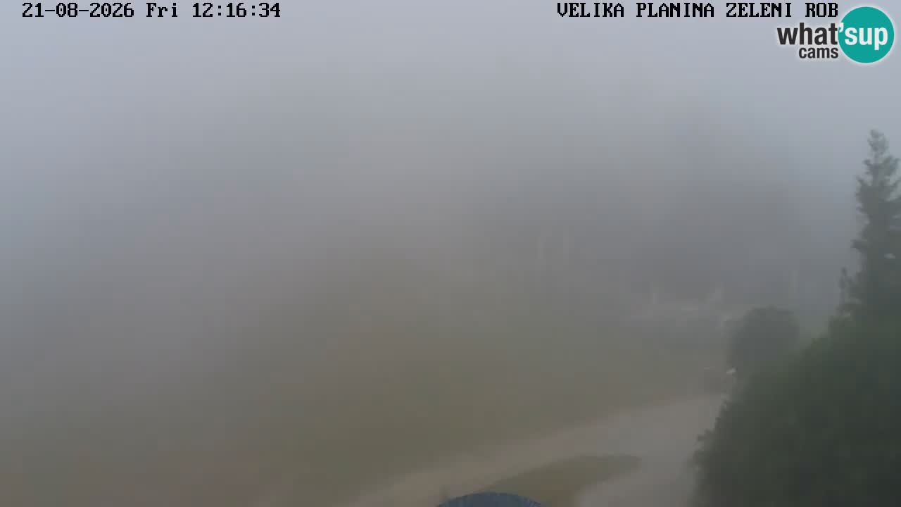 Zeleni Rob – Webcam live | Velika Planina