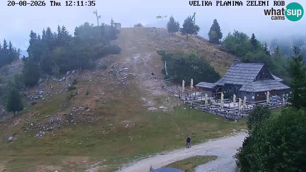 Zeleni Rob | Webcam live Velika Planina