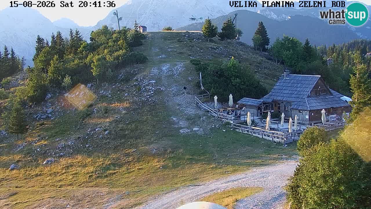 Zeleni Rob | Webcam live Velika Planina