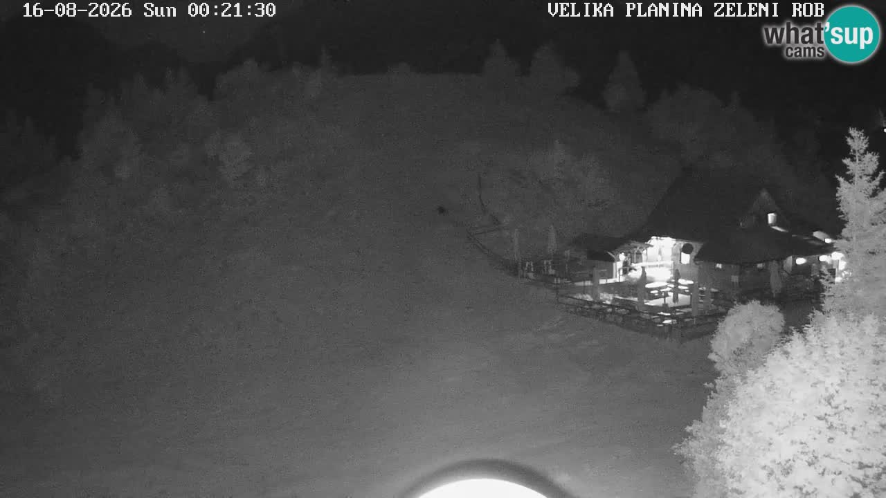 Zeleni Rob – Webcam live | Velika Planina