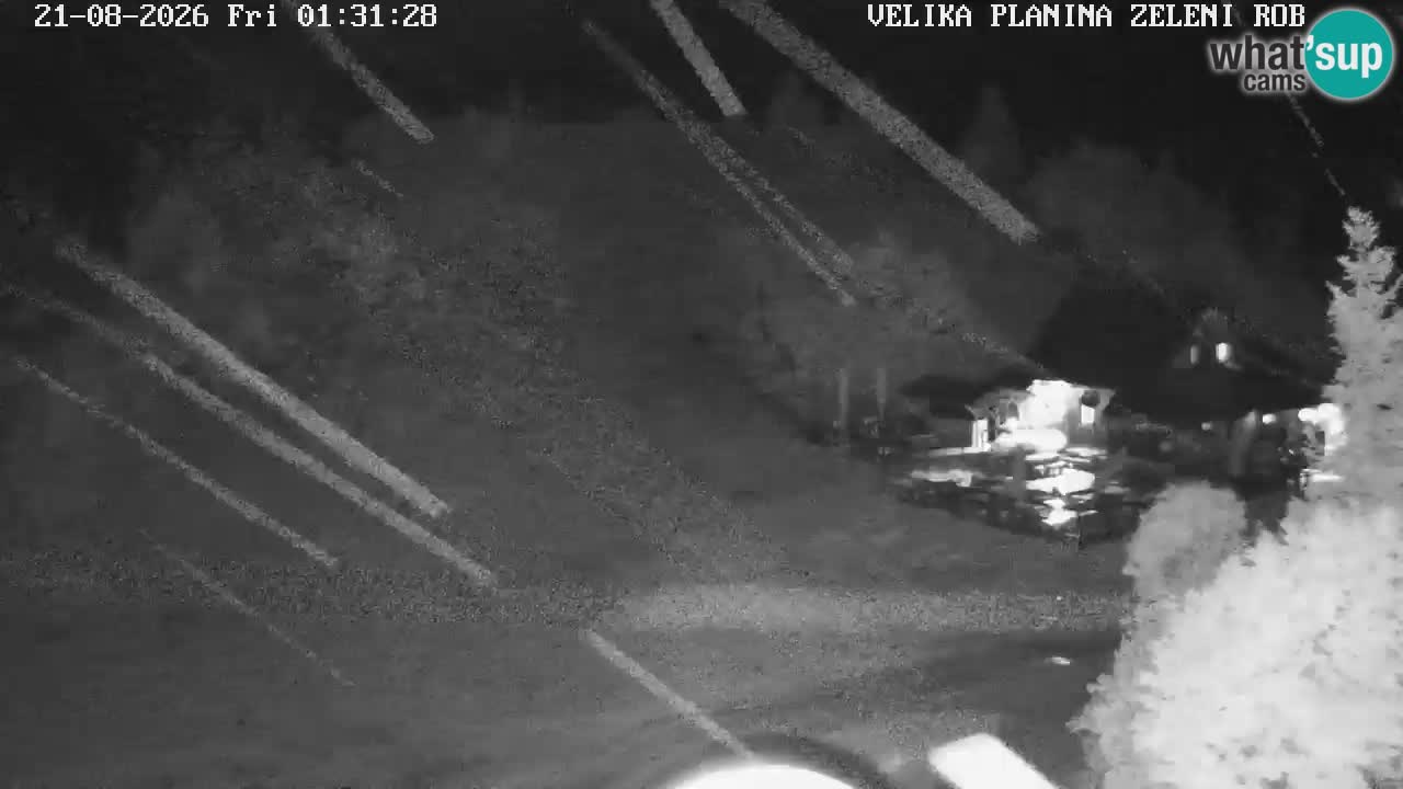 Zeleni Rob – Webcam live | Velika Planina