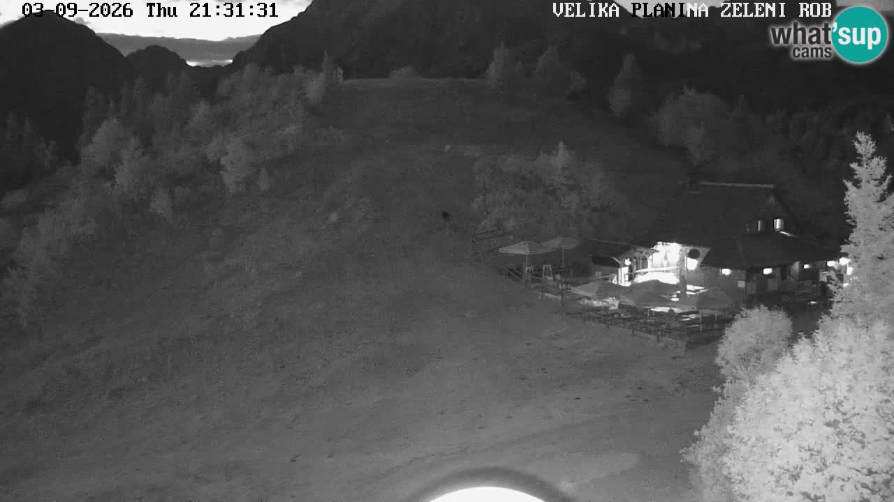 Zeleni Rob – Webcam live | Velika Planina