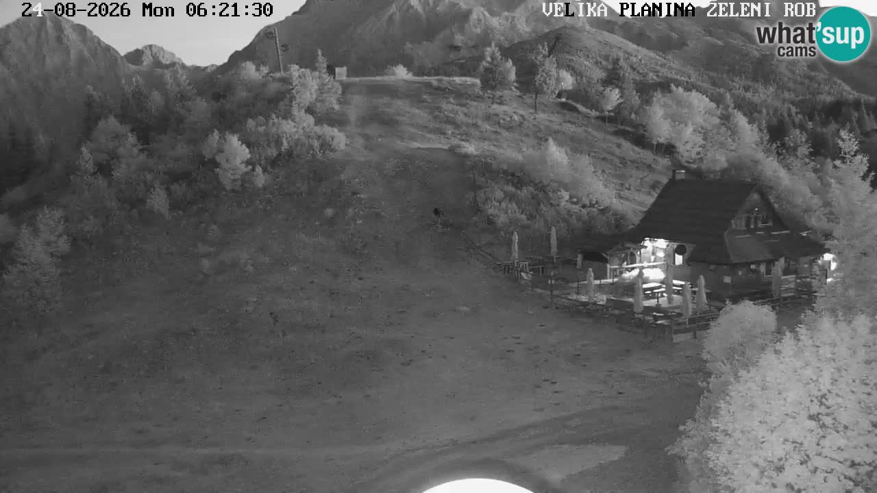 Zeleni Rob | Webcam live Velika Planina
