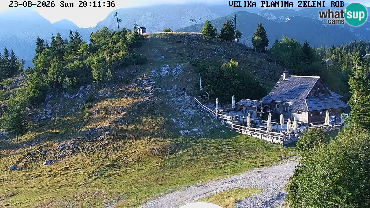 Zeleni Rob – Webcam live | Velika Planina