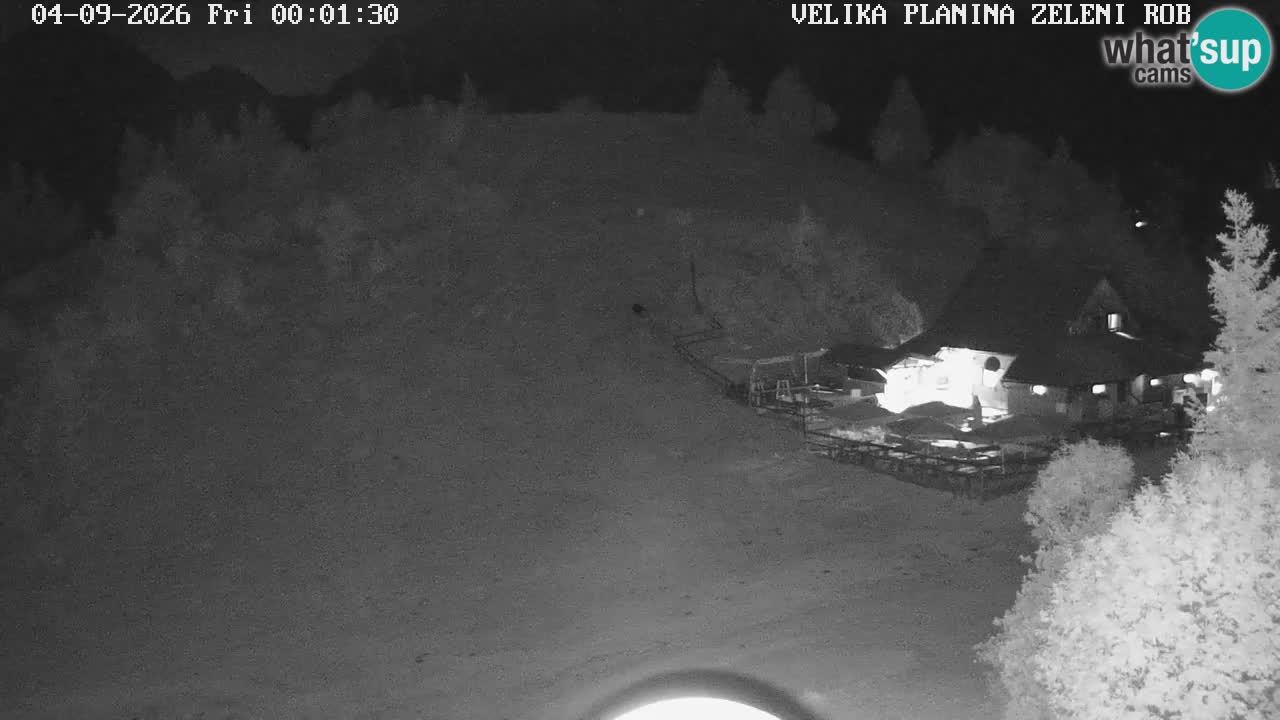 Zeleni Rob – Webcam live | Velika Planina