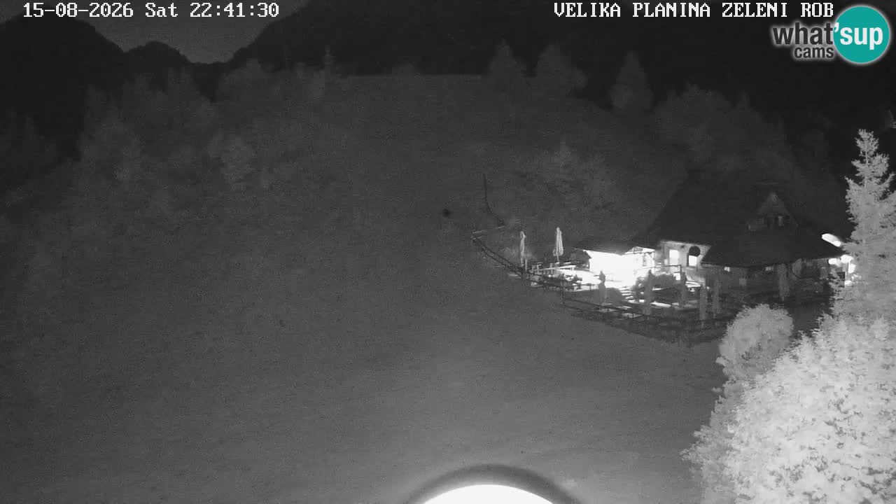 Zeleni Rob | Webcam live Velika Planina