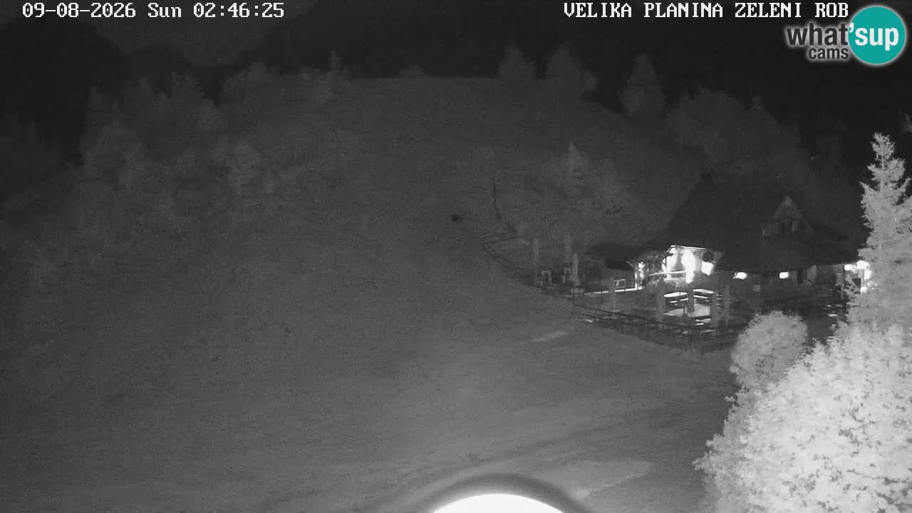 Zeleni Rob – Webcam live | Velika Planina