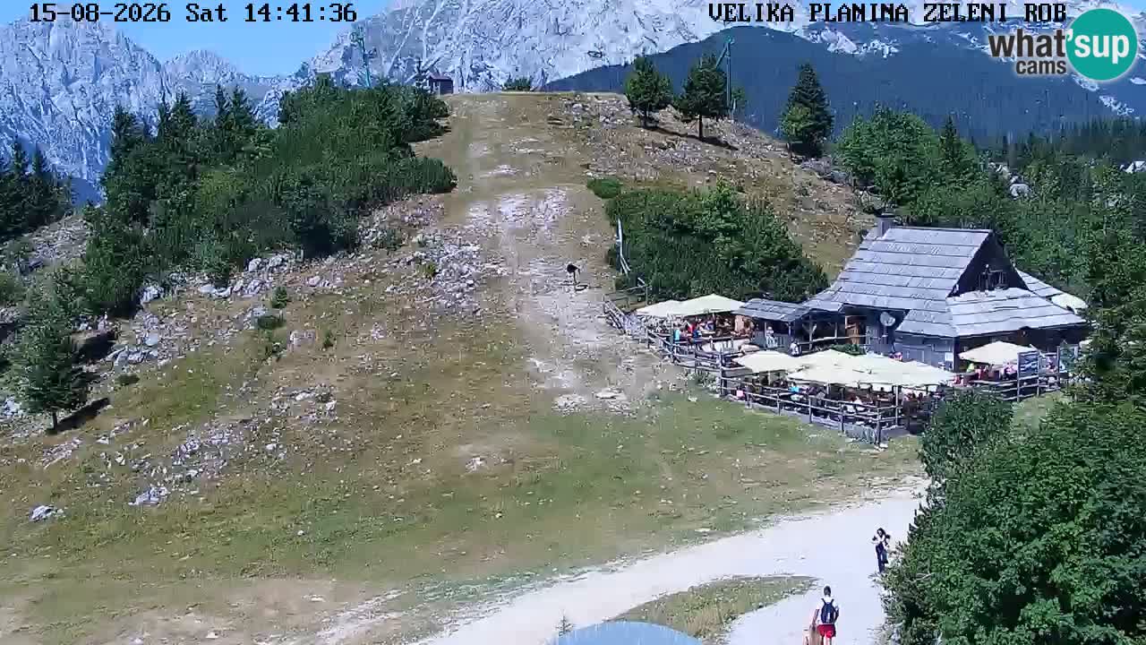 Zeleni Rob | Webcam live Velika Planina