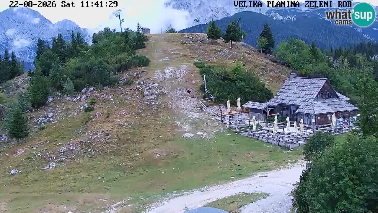 Zeleni Rob – Webcam live | Velika Planina