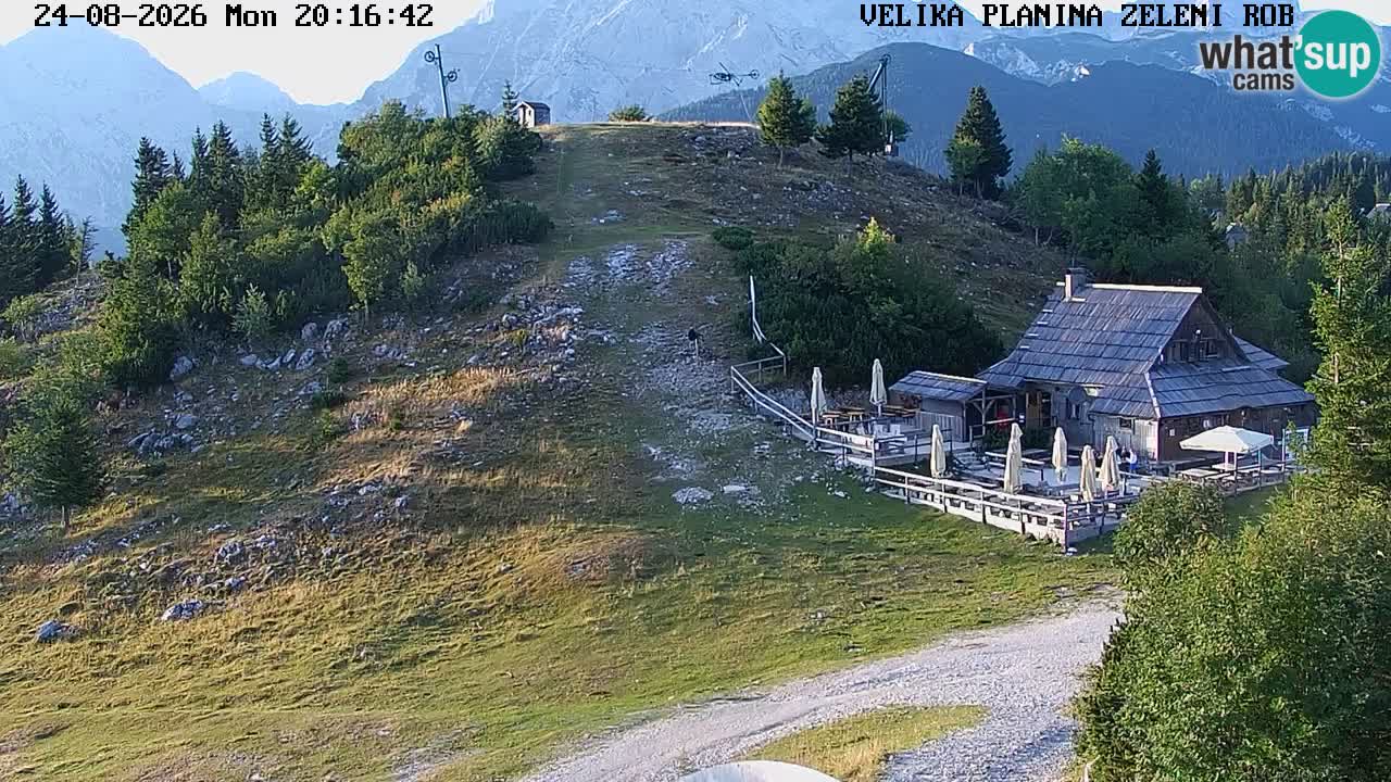 Zeleni Rob | Webcam live Velika Planina