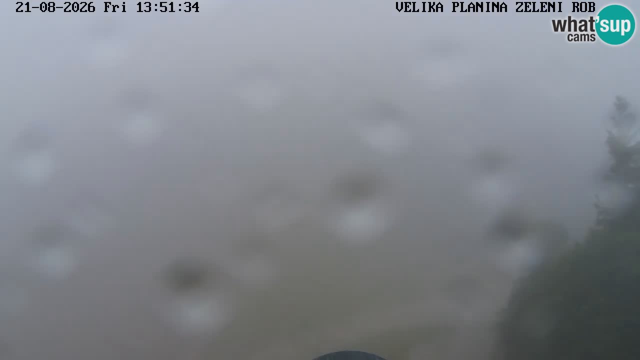 Zeleni Rob – Webcam live | Velika Planina