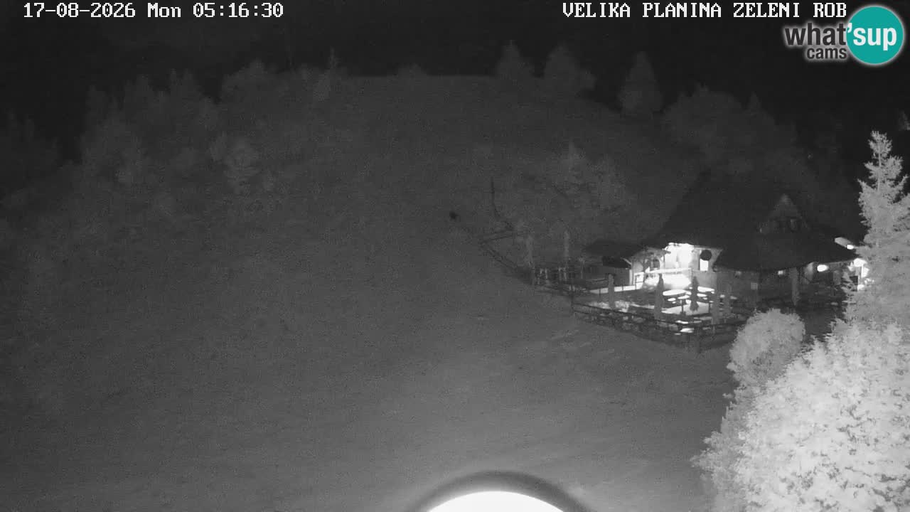 Zeleni Rob – Webcam live | Velika Planina