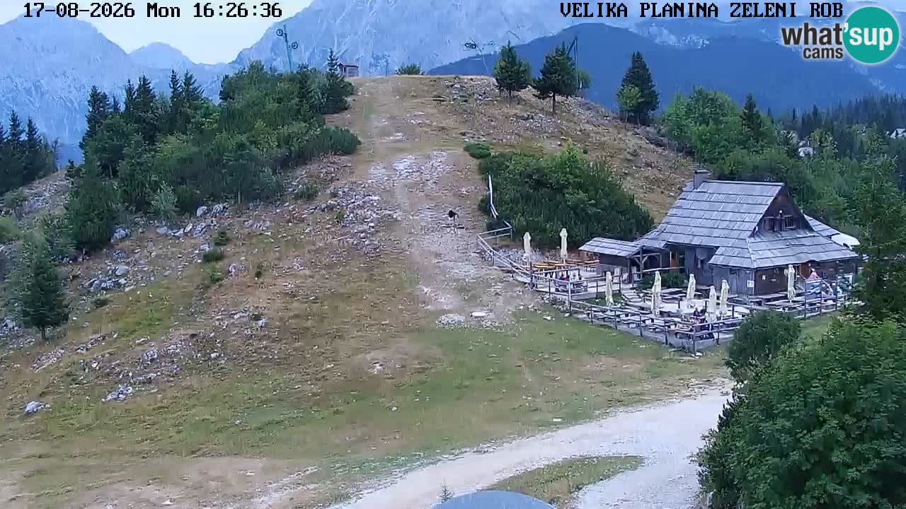 Zeleni Rob – Webcam live | Velika Planina